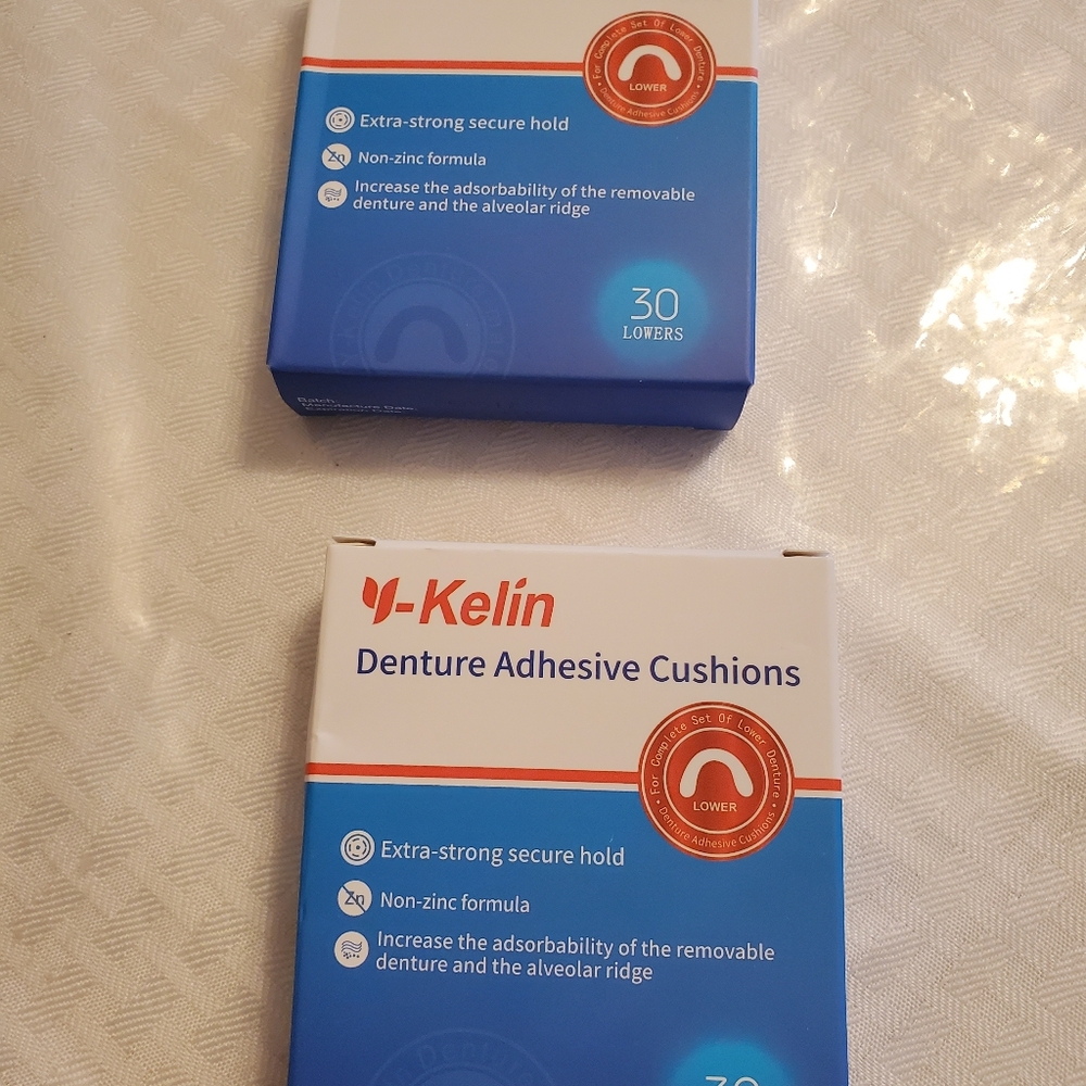 Kelin Denture Adhesive Cushions. New